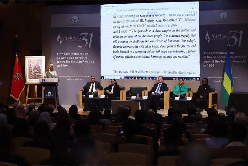 سفارة رواندا تفتح صفحة الإبادة
